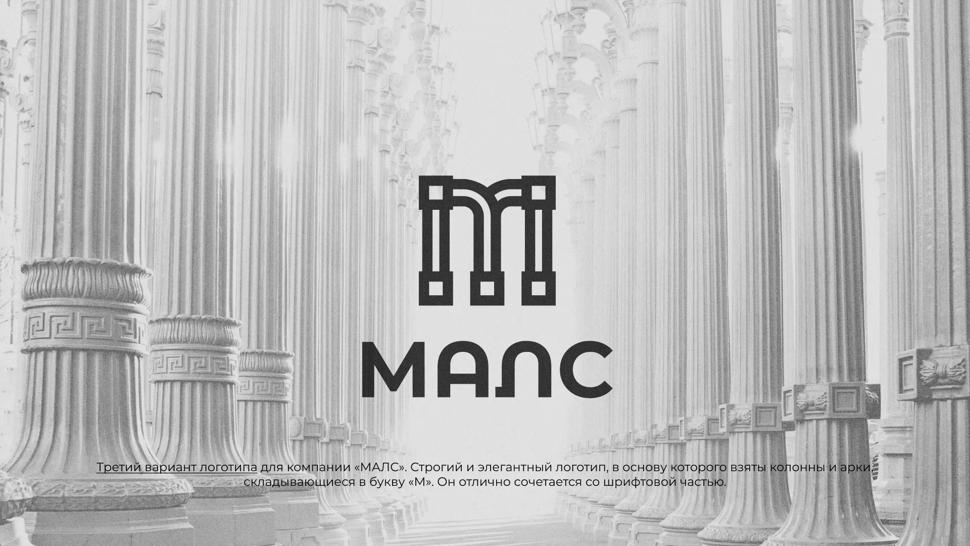 Разработка логотипа компании «МАЛС» в Севске