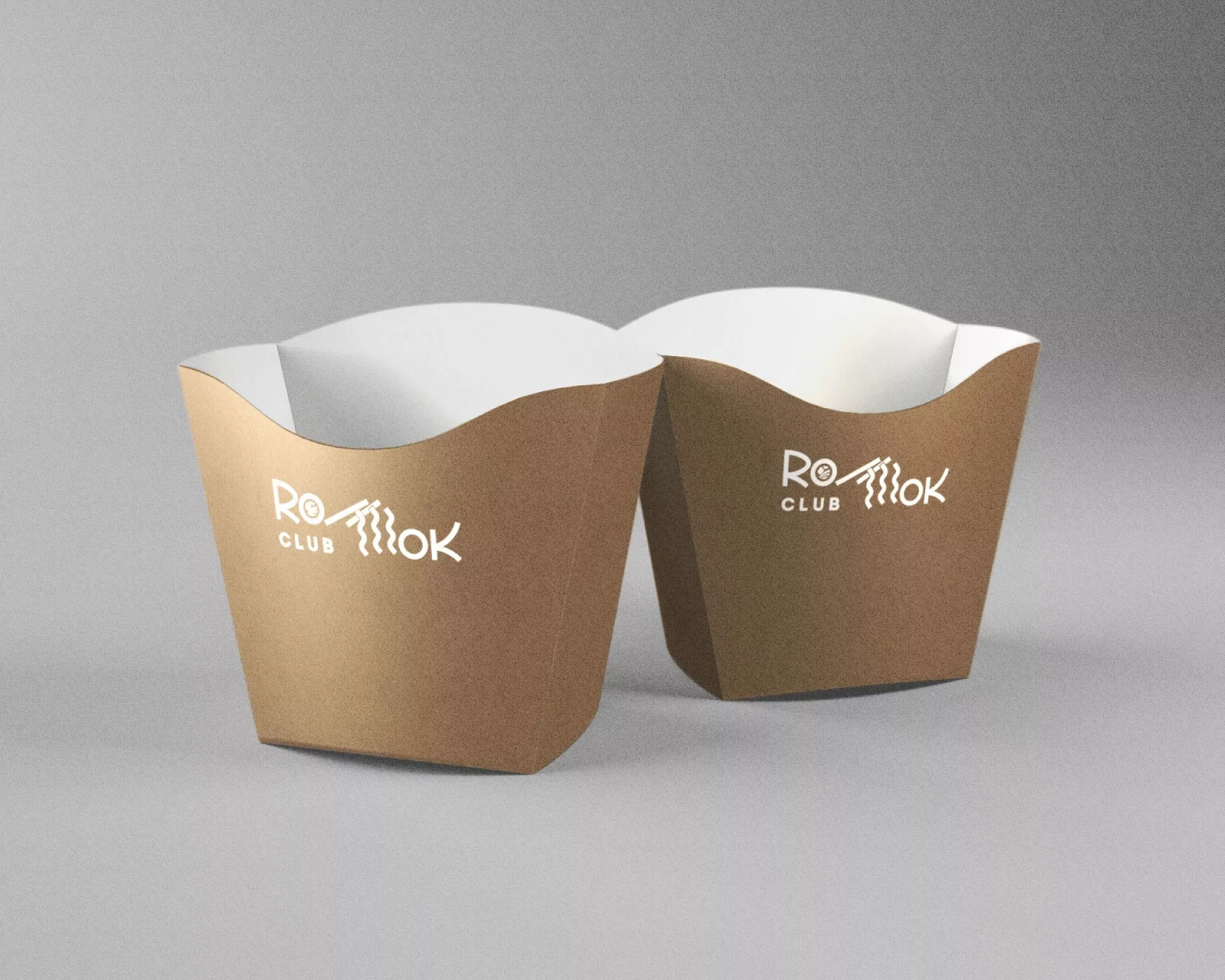 Создание дизайна упаковки суши-бара «Roll Wok Club» в Севске