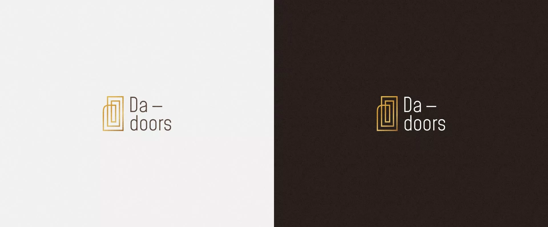 Разработка логотипа для компании «DA-DOORS» в Севске